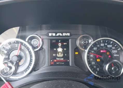 2019 Ram 1500 Big Horn/Lone Star 4X2 5'7 Box из США, поврежденный, VIN 1C6RREFT3KN729876